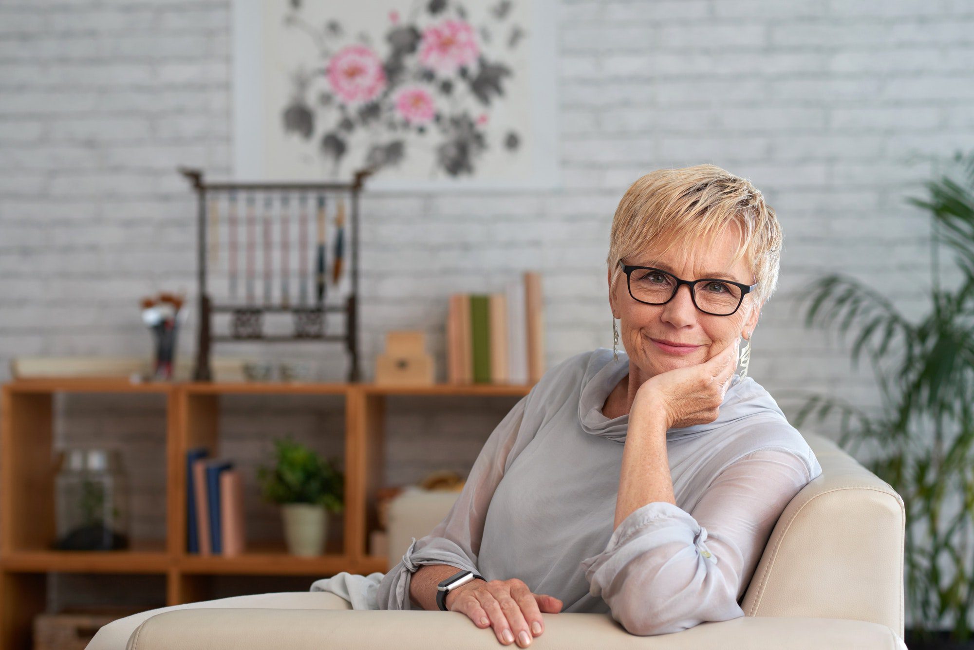 Senior woman pleased with her Medicare Supplement Plans